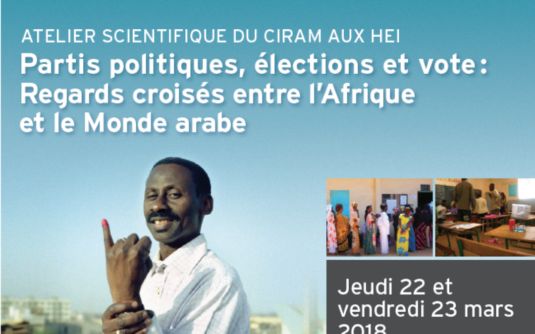 Partis politiques, élections et vote : regards croisés entre l’Afrique et le Monde arabe